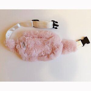 Iscream Rose Faux Fur Belt Bag